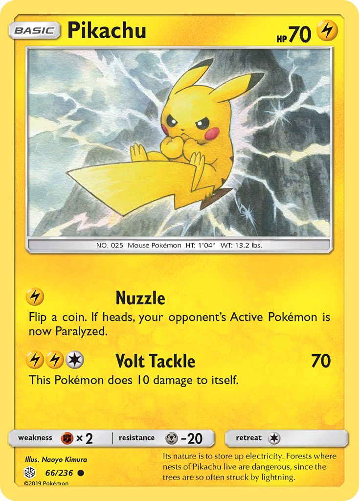 Cosmic Eclipse Pikachu #66/236