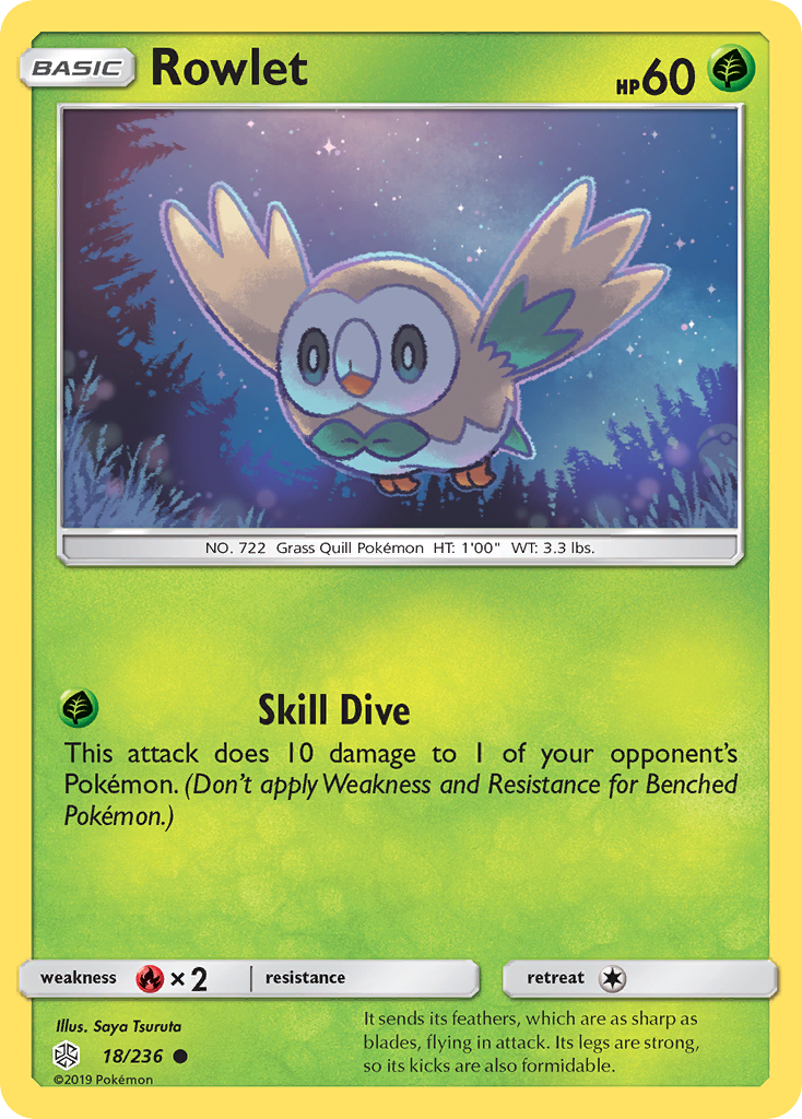 Cosmic Eclipse Rowlet #18/236