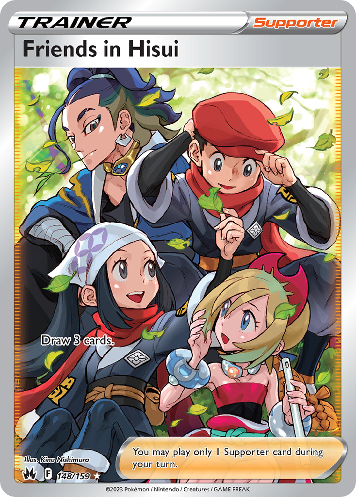Crown Zenith Friends in Hisui #148/159