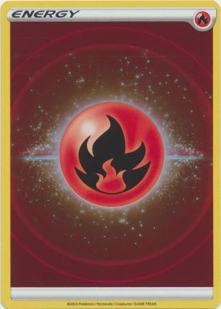 Crown Zenith Holo Fire Energy #153/159