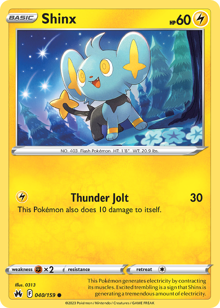 Crown Zenith Shinx #40/159
