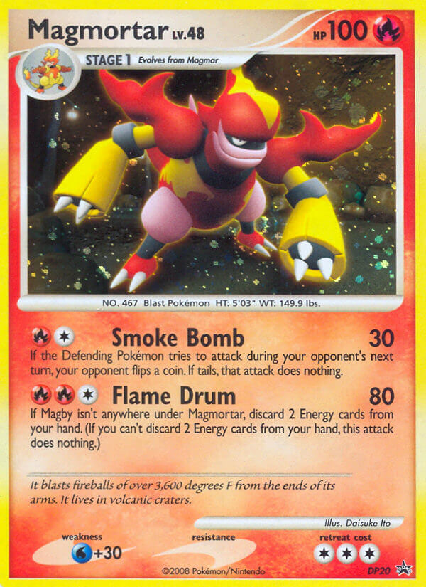 DP Black Star Promo Magmortar #20