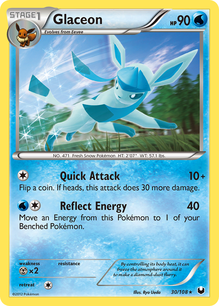 Dark Explorers Glaceon #30/108