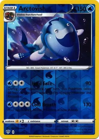 Darkness Ablaze Arctovish #54/189 reverse holo