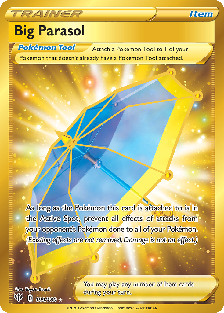 Darkness Ablaze Big Parasol #199/189