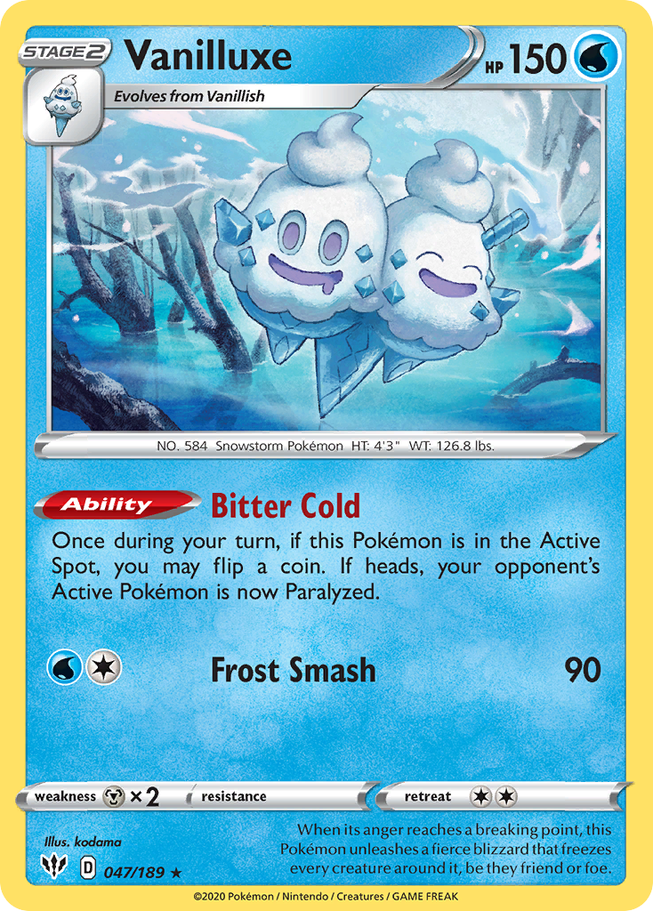 Darkness Ablaze Vanilluxe #47/189
