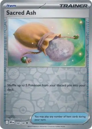 Destined Rivals Sacred Ash #168/182 reverse holo
