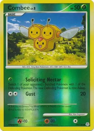 Diamond & Pearl Combee #79/130 reverse holo