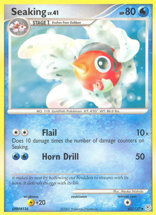 Diamond & Pearl Seaking #62/130