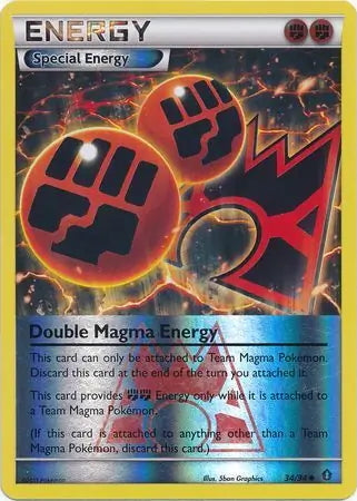 Double Crisis Double Magma Energy #34/34 reverse holo