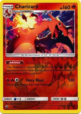 Dragon Majesty Charizard #3/70 reverse holo