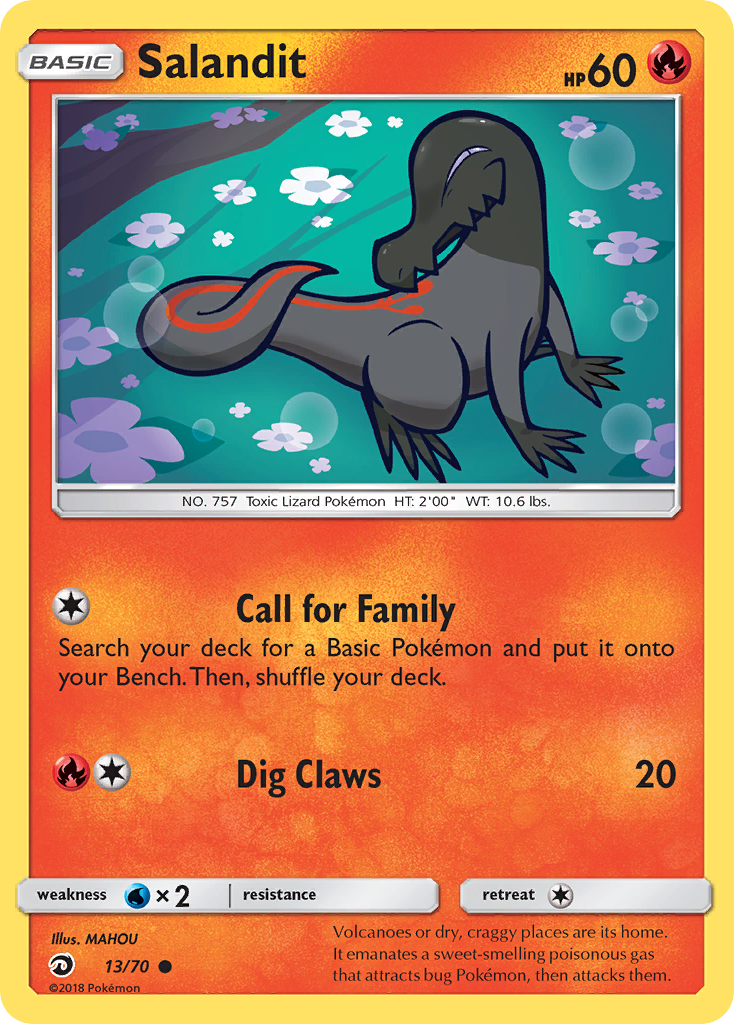 Dragon Majesty Salandit #13/70