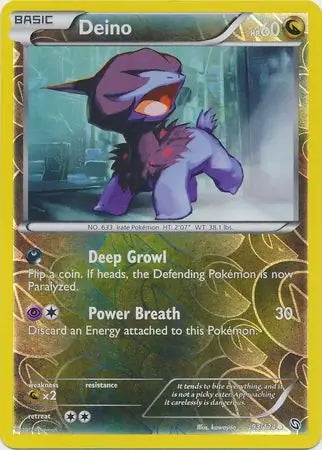 Dragons Exalted Deino #93/124 reverse holo