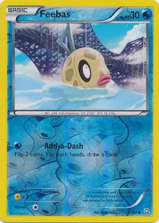 Dragons Exalted Feebas #27/124 reverse holo