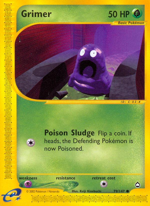 E-Series Aquapolis Grimer #79/147