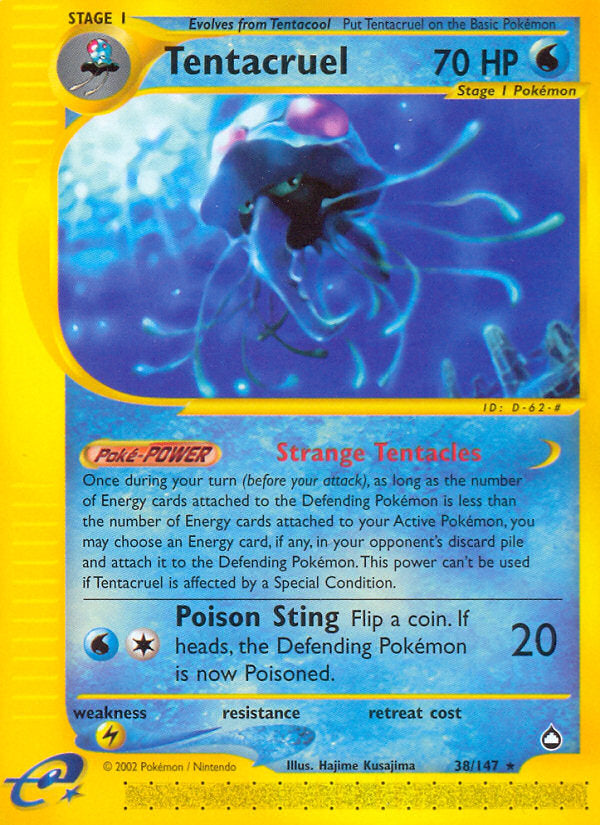E-Series Aquapolis Tentacruel #38/147