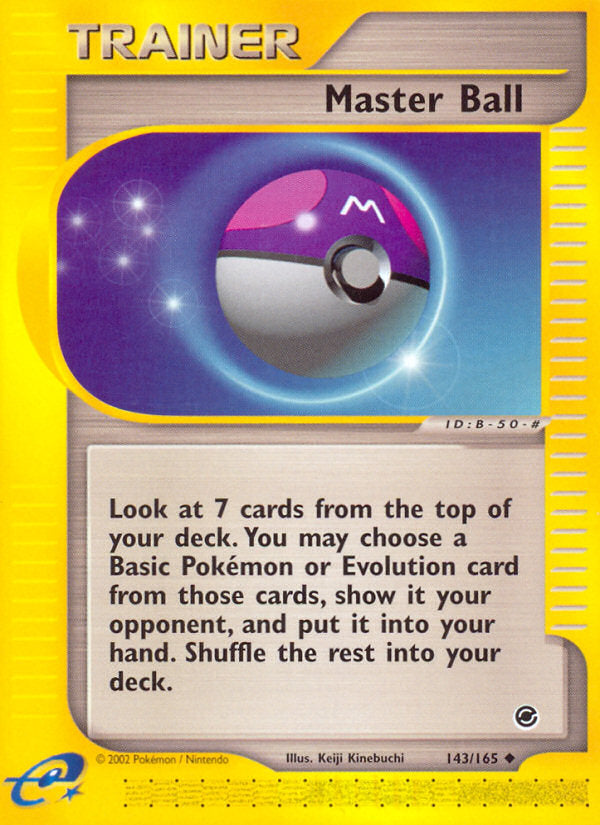 E-Series Expedition Master Ball #143/165