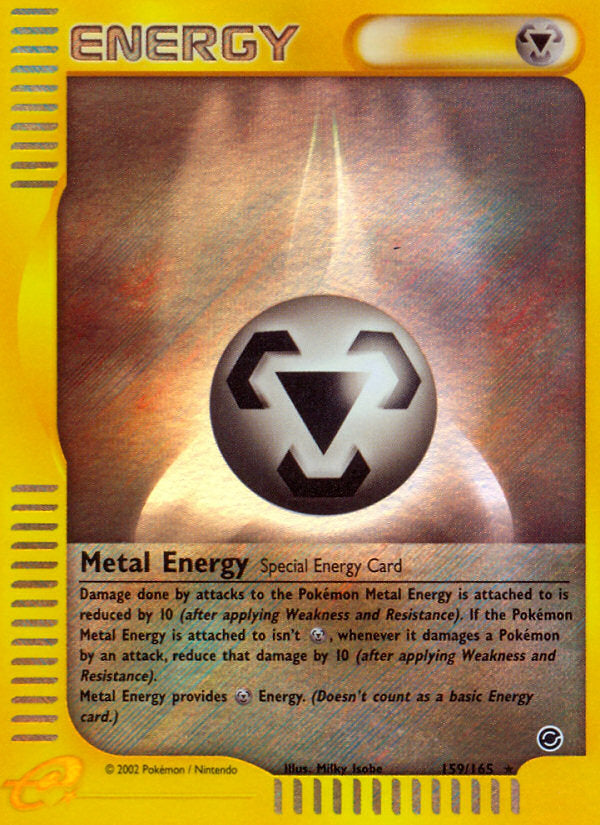 E-Series Expedition Metal Energy #159/165 reverse holo