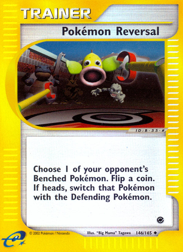 E-Series Expedition Pokémon Reversal #146/165 reverse holo