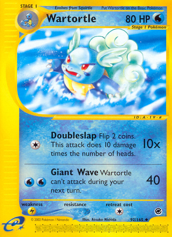 E-Series Expedition Wartortle #92/165