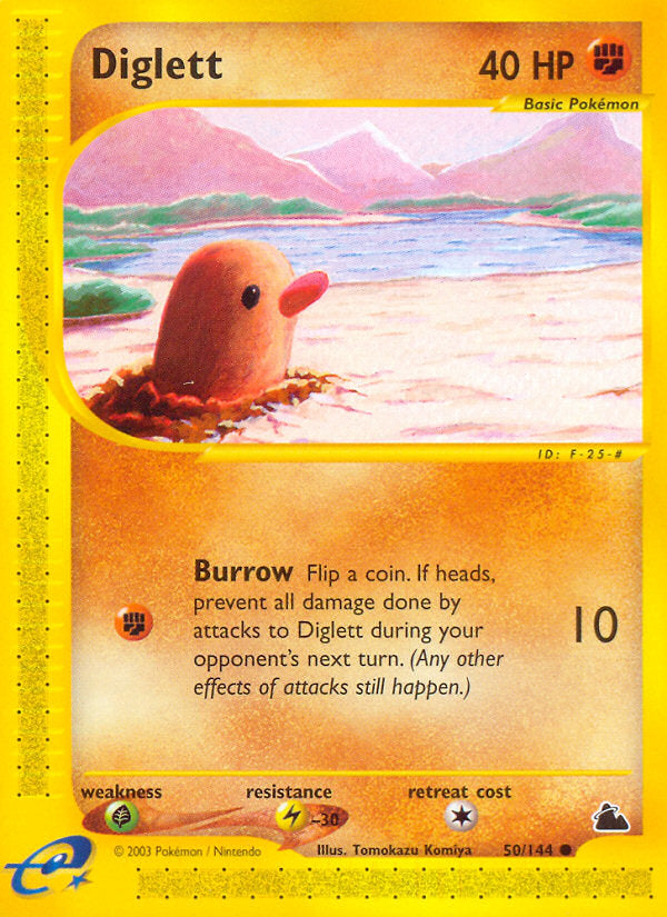 E-Series Skyridge Diglett #50/144