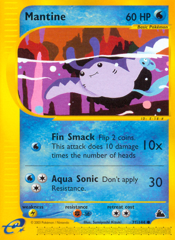 E-Series Skyridge Mantine #77/144