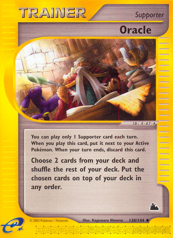 E-Series Skyridge Oracle #138/144