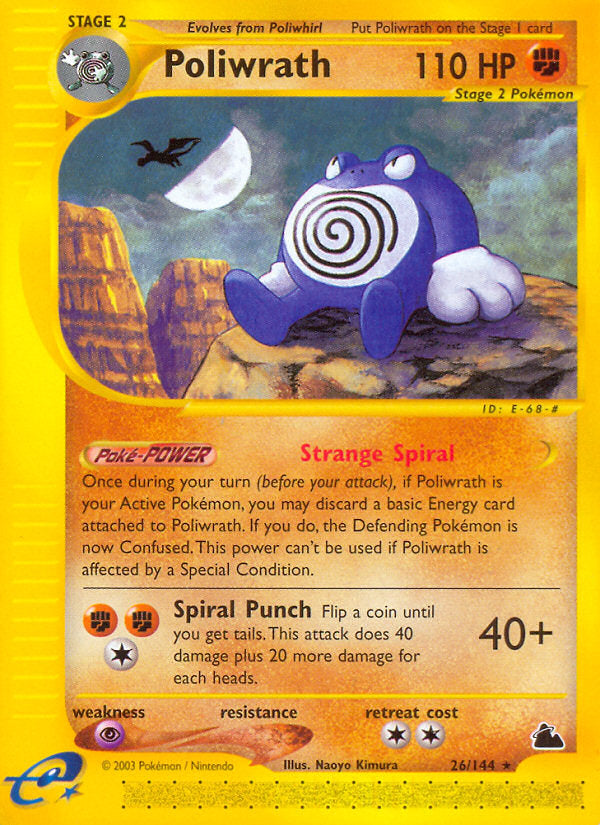 E-Series Skyridge Poliwrath #26/144