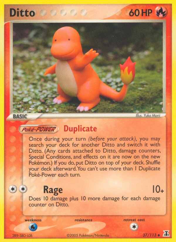EX Delta Species Ditto [Charmander] #37/113