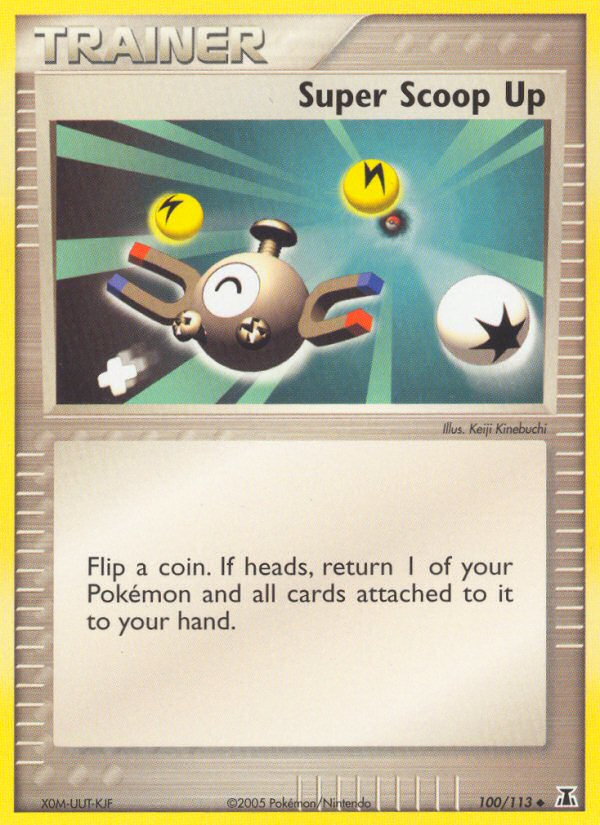 EX Delta Species Super Scoop Up #100/113