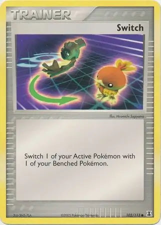 EX Delta Species Switch #102/113 reverse holo