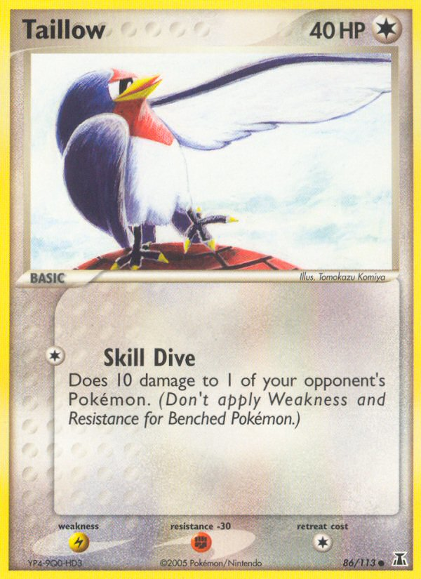 EX Delta Species Taillow #86/113
