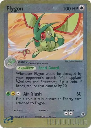 EX Dragon Flygon #15/97 reverse holo