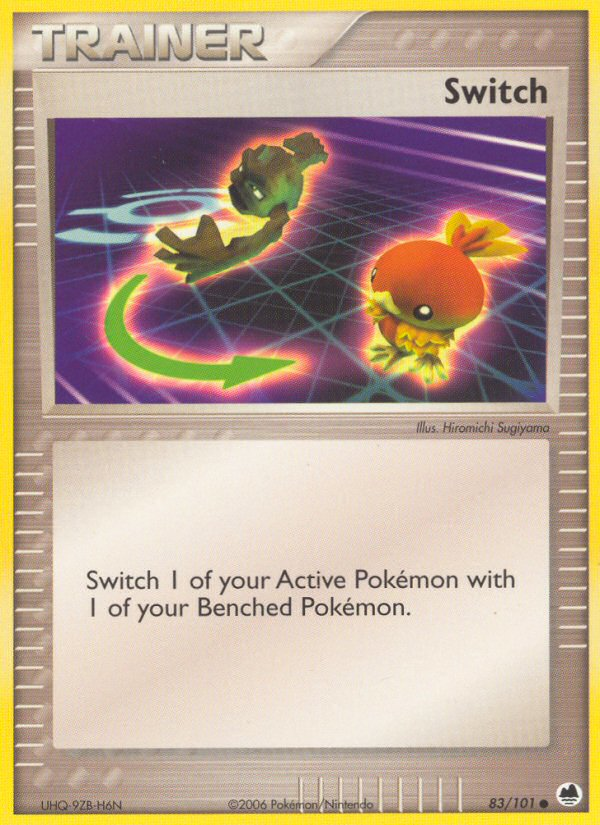 EX Dragon Frontiers Switch #83/101