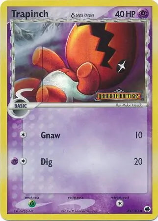 EX Dragon Frontiers Wooper #68/101 reverse holo