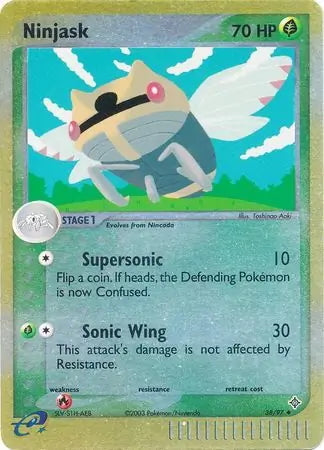 EX Dragon Ninjask #38/97 reverse holo