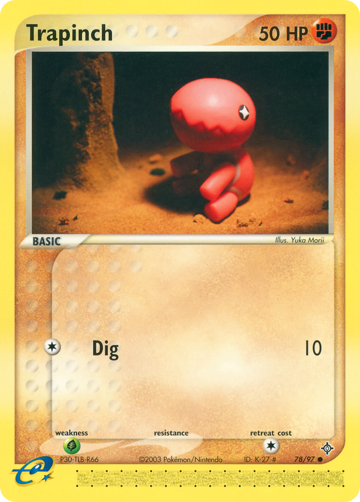 EX Dragon Trapinch #78/97