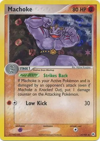 EX Hidden Legends Machoke #41/101 reverse holo
