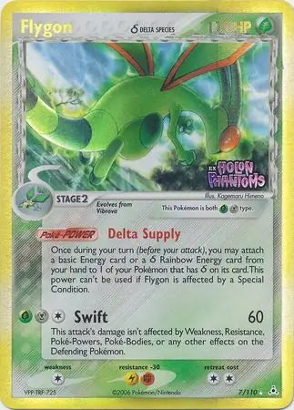EX Holon Phantoms Flygon #7/110 reverse holo