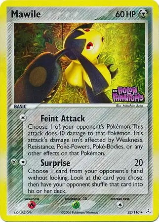 EX Holon Phantoms Mawile #23/110 reverse holo