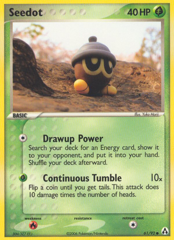 EX Legend Maker Seedot #61/92