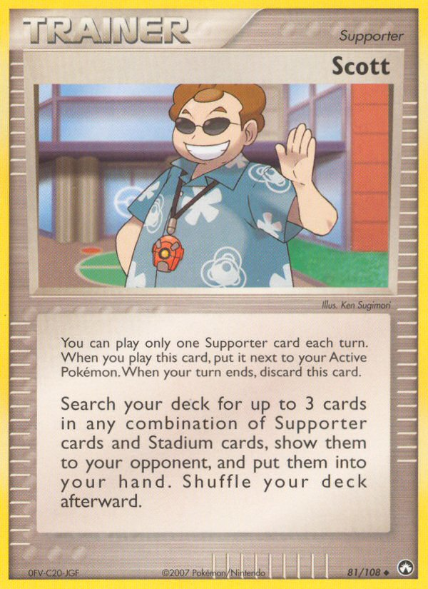 EX Power Keepers Scott #81/108