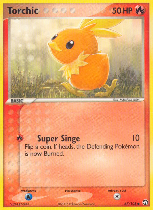 EX Power Keepers Torchic #67/108