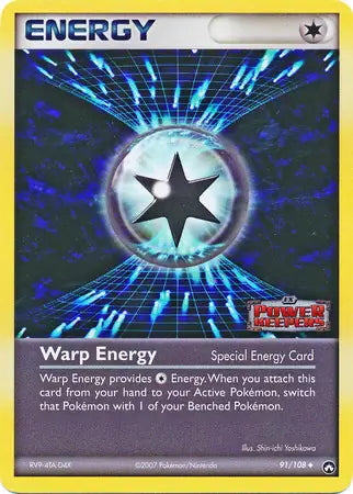 EX Power Keepers Warp Energy #91/108 reverse holo