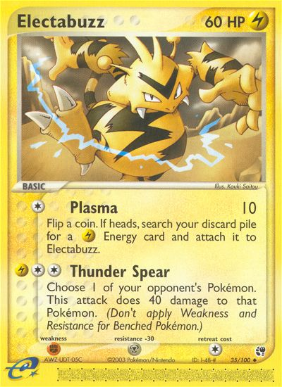 EX Sandstorm Electabuzz #35/100