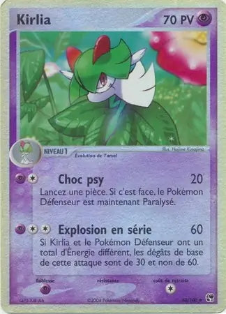 EX Sandstorm Kirlia #40/100 reverse holo