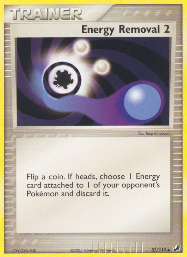 EX Unseen Forces Energy Removal 2 #82/115
