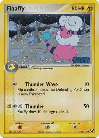 EX Unseen Forces Flaaffy #56/115 reverse holo
