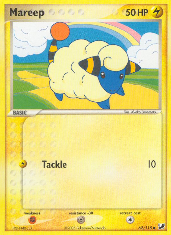 EX Unseen Forces Mareep #62/115