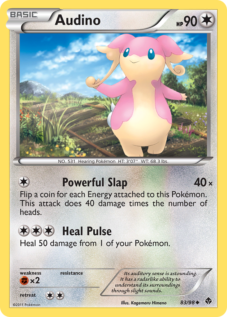Emerging Powers Audino #83/98